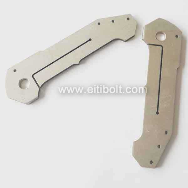 EDC Knife Titanium Handle Blank Profiles