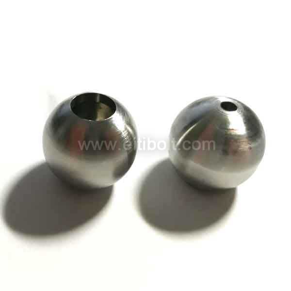 Hollow Titanium Ball Custom Lenyard Beads - Titanium Begleri Beads