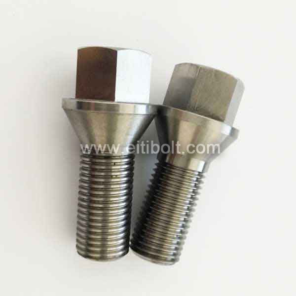 M14 Hollow Head Light Titanium Lug Bolts Cone Seat