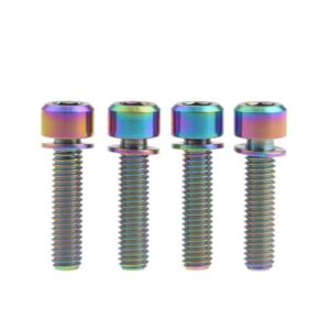 PVD Coated Titanium Screws with Washers SEMS