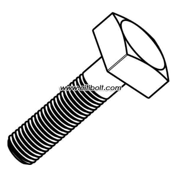 ASME B18.2.1 & DIN479 Titanium Square Head Bolt